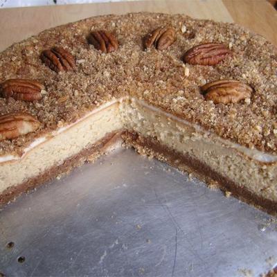 gâteau au fromage aux pacanes