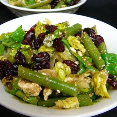 salade de haricots verts à la feta