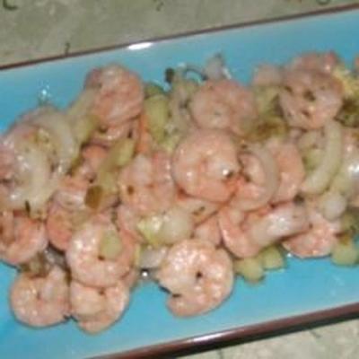 crevettes marinées sucrées et épicées de kiki