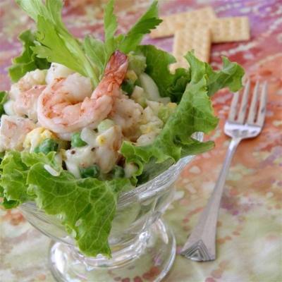 Salade de crevettes aux crevettes