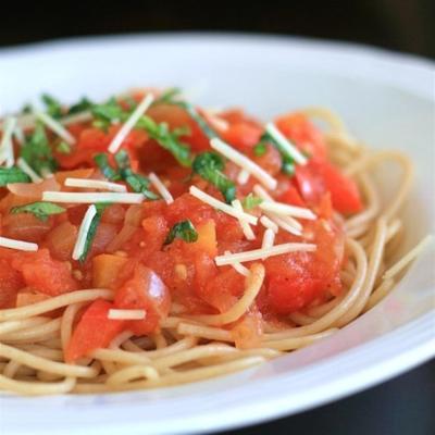sauce tomate et poivron