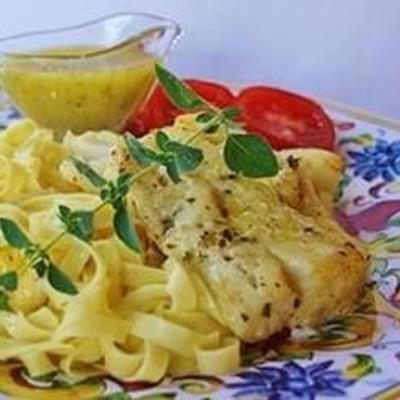 ladolemono - sauce à l'huile de citron pour poisson ou poulet