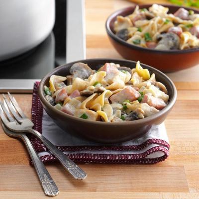 Poulet Cordon Bleu Poêle Stroganoff