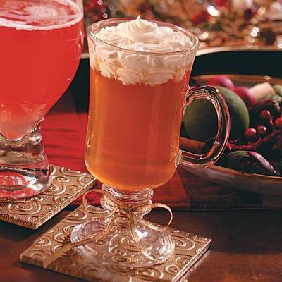 tarte aux pommes chaude