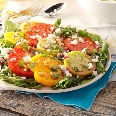 salade de tomates héritage