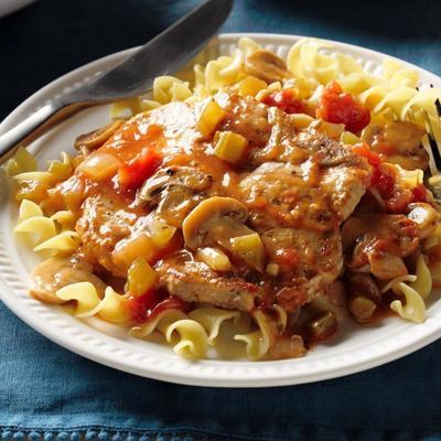 cacciatore de côtelette de porc