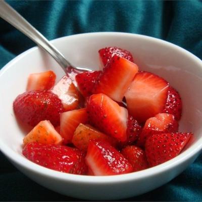 sauce aux fraises simple