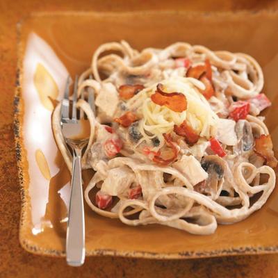 fettuccine riche alfredo