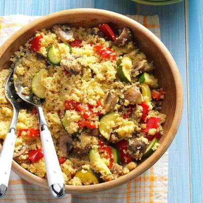 dijon légumes rôtis au couscous