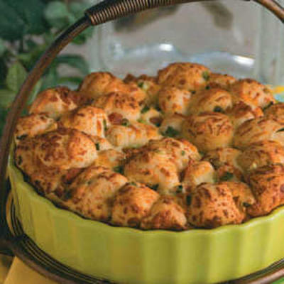 bouchées de bacon aux trois fromages