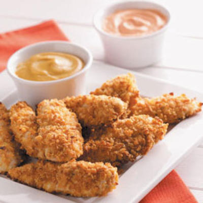 offres de poulet croquant aux oignons taille du parti