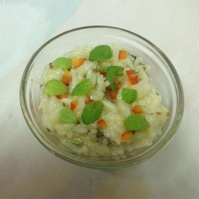 salade de riz au persil et pistache