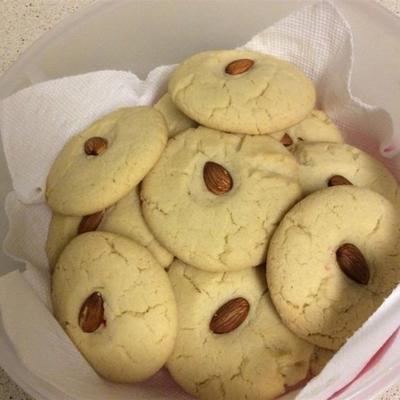 biscuits aux amandes (variété dim sum)