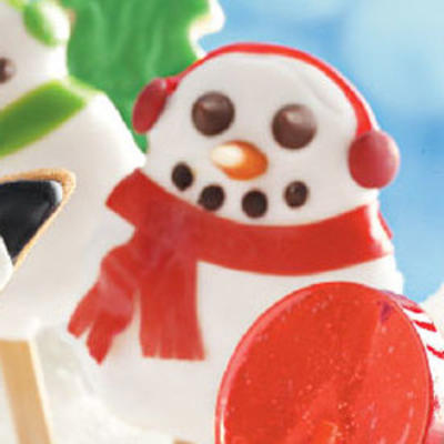 biscuits bonhomme de neige