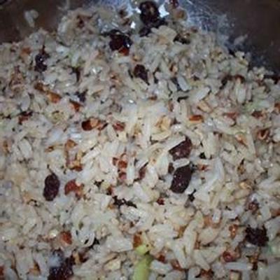 riz alcoolisé aux noix et baies