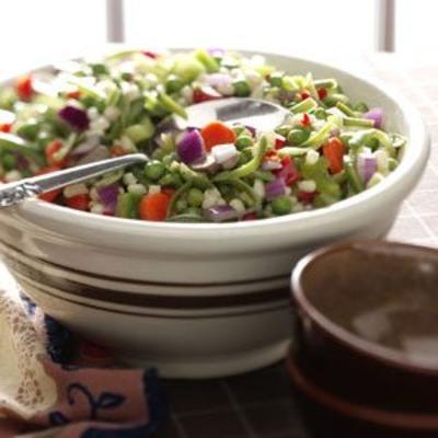 salade de légumes marinés