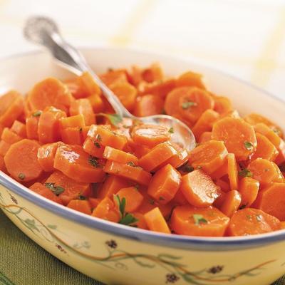 carottes rôties à l'orange
