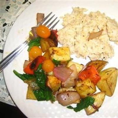salade de légumes rôtis balsamique