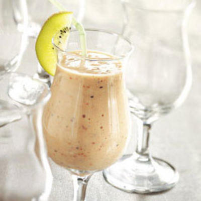 smoothie aux baies de kiwi