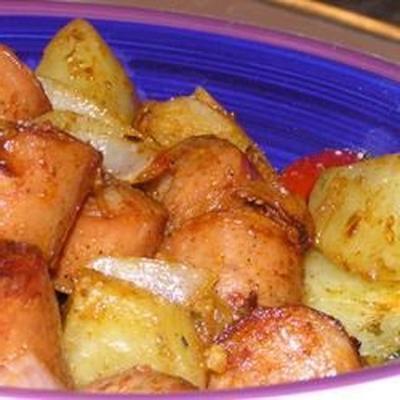 pommes de terre créoles grillées