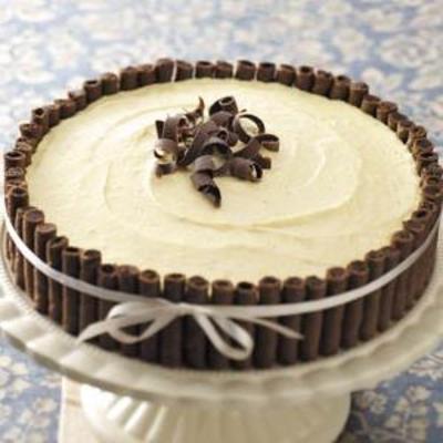 Cheesecake au lait de poule sans cuisson