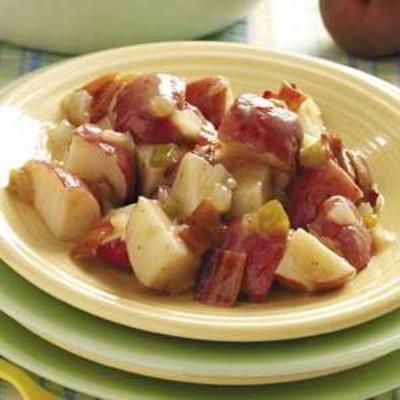 salade de bacon balsamique et pommes de terre