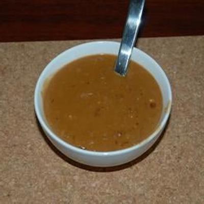 sauce cacahuète-tamarin