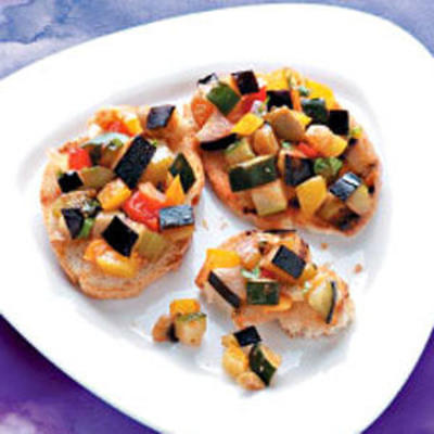 caponata grillé