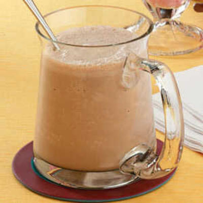 chocolat chaud d'été