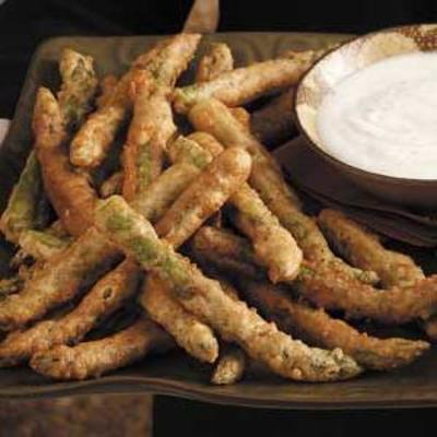 asperges frites