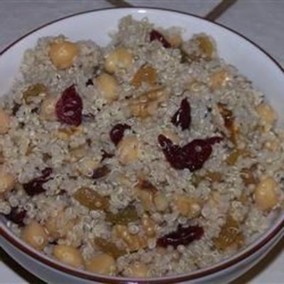 salade de haricots garbanzo et quinoa