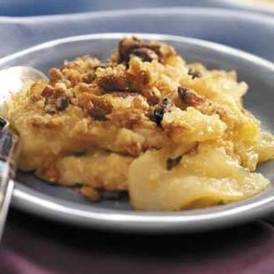 croustillant aux poires