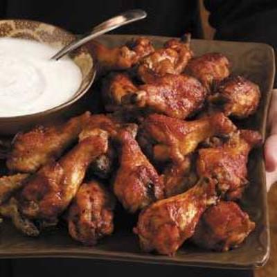 jambes chaudes avec sauce ranch épicée