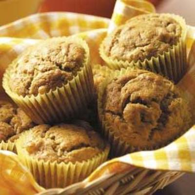 muffins à la banane et à l'ananas