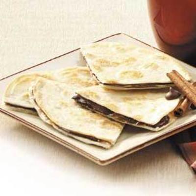 quesadillas au chocolat