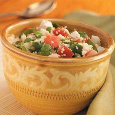salade de fruits de mer au couscous