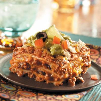 les meilleures lasagnes mexicaines