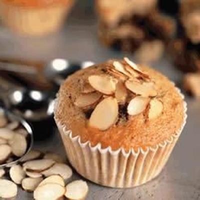 muffins au chocolat banane et amandes