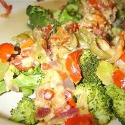 cuisson au brocoli et à la tomate
