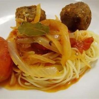 ro's spaghetti et boulettes de viande