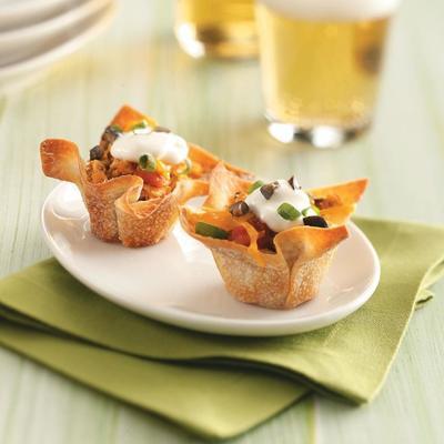 tartes au poulet