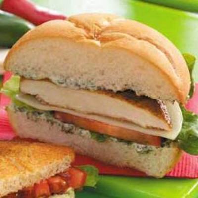 sandwichs au poulet dilly cajun