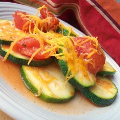 'calabacitas guisada' (courgettes mexicaines cuites)