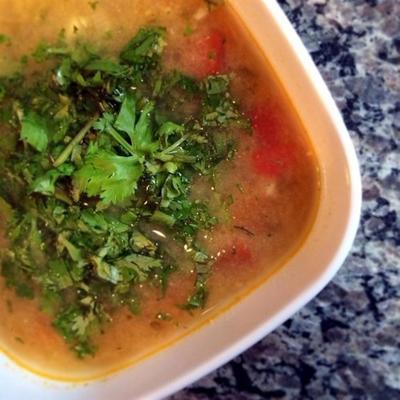 sopa de lima (soupe de lime mexicaine)