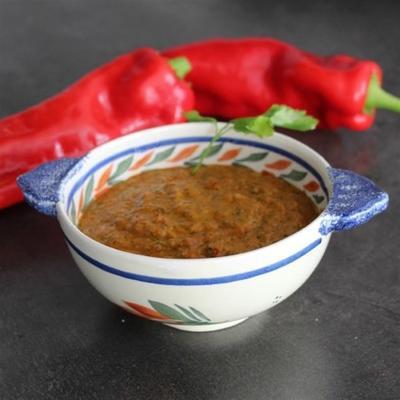 sauce mojo rouge des îles Canaries