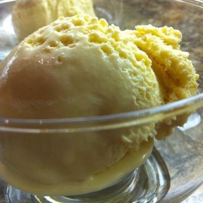 crème glacée à la citronnelle