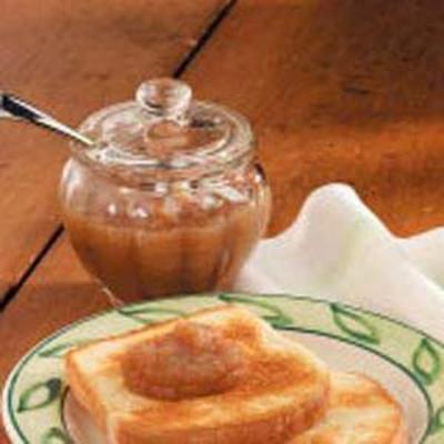 beurre de pomme d'une demi-heure