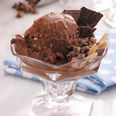 crème glacée au chocolat moka