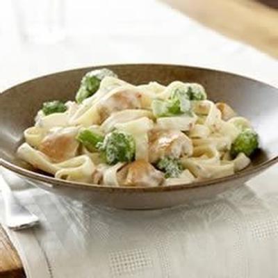 poulet et brocolis facile Alfredo