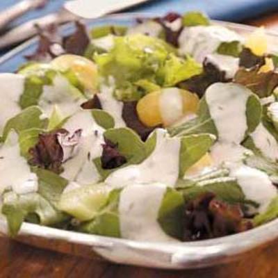 vinaigrette crémeuse au miel et à la moutarde